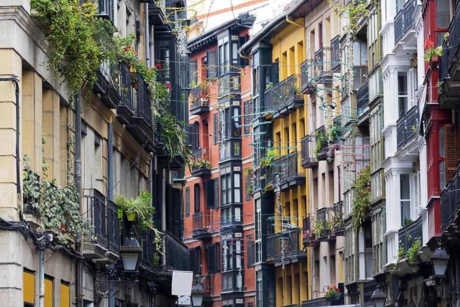 Апартаменти Precioso Atico En Casco Viejo Більбао Екстер'єр фото